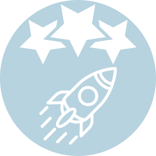 Grafische Darstellung als Symbol für Qualitätsmanagementsystem Schwerpunkt Aufbau eines neuen QM-Systems